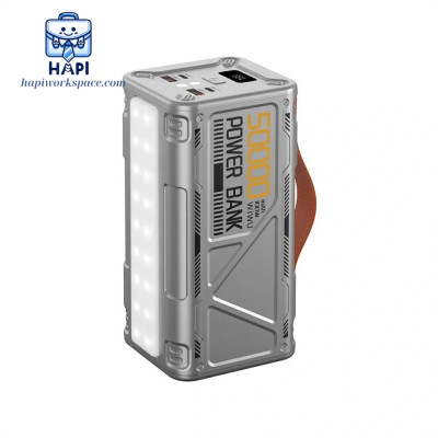 Sạc dự phòng hàng chính hãng WiWU Armor 50.000mAh Wi-P029: Sạc nhanh 100W, năng lượng cả ngày cho laptop