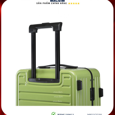 Vali cao cấp Macsim SMLV2230 cỡ 20 inch màu xanh (green)- Hàng loại 1