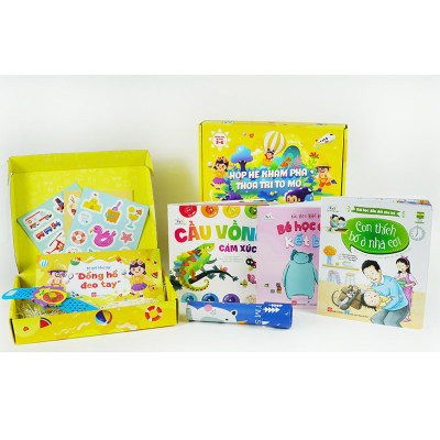Hộp quà cho trẻ từ 3-6 tuổi: Hộp hè khám phá - Thỏa trí tò mò