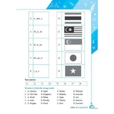 Sách - Global Success Luyện Chuyên Sâu Ngữ Pháp Và Từ Vựng Tiếng Anh Lớp 4 Tập 1 - Có Đáp Án - Minh Thắng