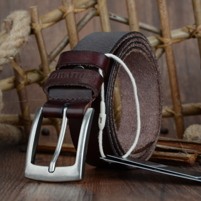 Thắt Lưng Da Bò Chính hãng COWATHER XF018 Nâu