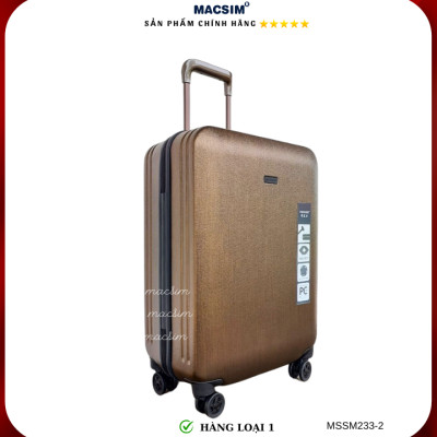 Vali cao cấp Macsim Smooire MSSM233 cỡ 21 inch màu gold - Hàng loại 1