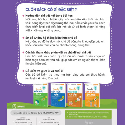 Combo Làm chủ  kiến thức ngữ văn lớp 7 ( Tập 1 + Tập 2 )