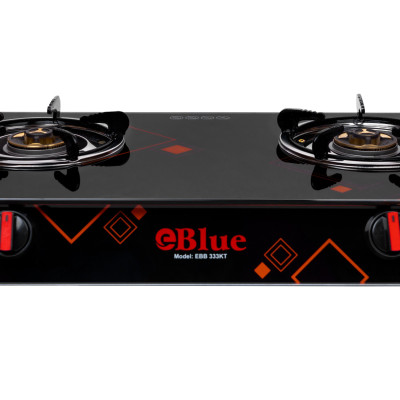 Bếp gas đôi mặt kính Eblue  EBB 333 KT hàng chính hãng