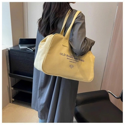 Túi Xách Canvas Thời Trang Đeo Vai – Túi Du Lịch Dung Tích Lớn Đa Năng, Đi Công Tác Ngắn Ngày Cho Nam Nữ - HÀNG CHÍNH HÃNG MINIIN