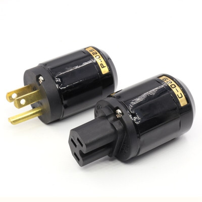 SOAIY Bộ Đầu Jack Nguồn Âm Thanh Dùng Cho Amplifer JAPAN - Jack nguồn P029-C029 - Hàng Nhập Khẩu