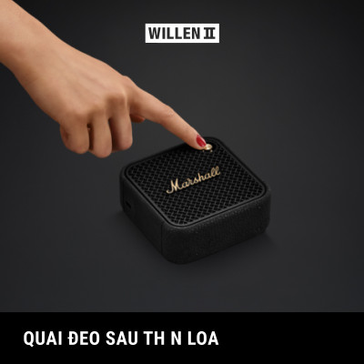 [NEW ARRIVAL] Loa Bluetooth Marshall Willen II Portable - Hàng chính hãng