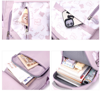 Balo thời trang phong cách Hàn Quốc dày dặn chống thấm nước dùng cho đi học, đi chơi - BEE GEE – BLTT9057A