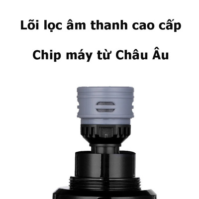 Micro Karaoke Bluetooth kèm loa không dây  hút âm siêu nhẹ cao cấp PKCB khay gắn thẻ nhớ TF, Jack line 3.5mm cho điện thoại, máy tính bảng - Hàng Chính Hãng