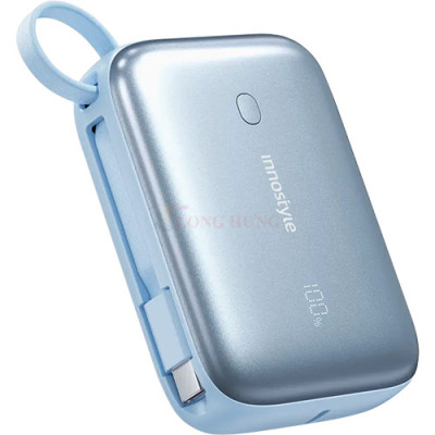 Sạc dự phòng Innostyle PowerMini II Led with USB-C Cable Output 10000mAh IP22G2 - Hàng chính hãng