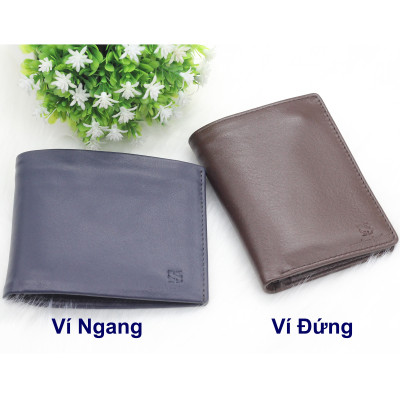 3.	Ví Nam Da Bò NAPPA Nhập Khẩu Cao Cấp Dáng Đứng Ngang Songhan Leather – Thời Trang Hiện Đại. Bảo Hành 12 Tháng