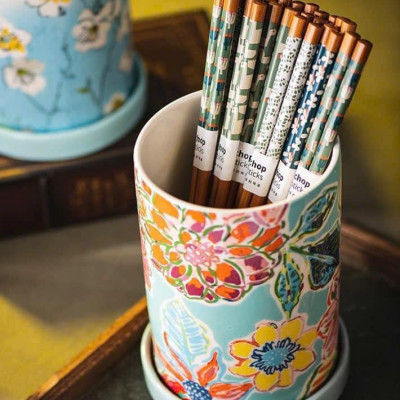 Lọ cắm đũa, cắm bút, cắm hoa, cắm cọ trang điểm Magrace Hàng chính hãng