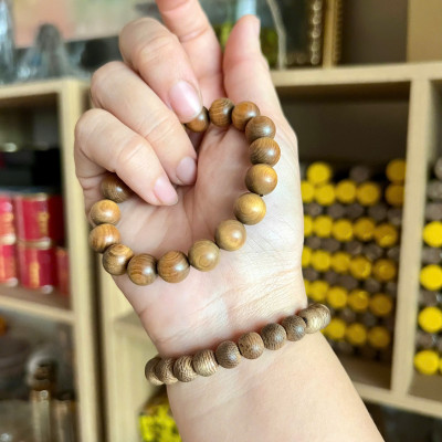 Vòng đeo tay Bách Xanh - size 10li - Đánh bóng tự nhiên - mùi thơm mãi mãi