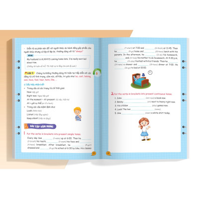 Sách Sổ tay ngữ pháp và bài tập tiếng Anh lớp 6-7-8-9 - MGB