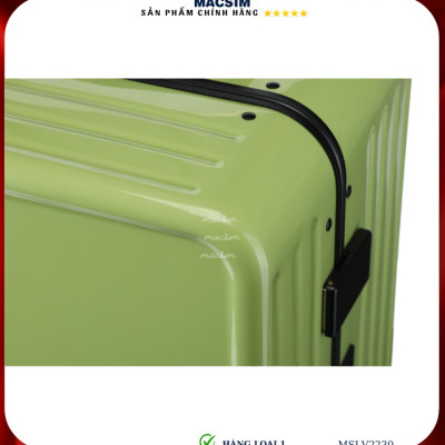 Vali cao cấp Macsim SMLV2230 cỡ 20 inch màu xanh (green)- Hàng loại 1