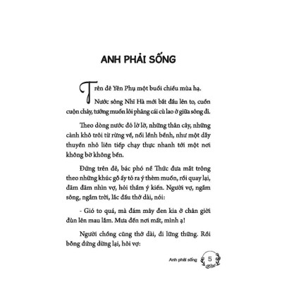 Sách - Anh Phải Sống - In Theo Bản Của Nxb Đời Nay 1937 - Minh Thắng