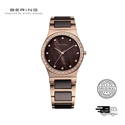 Đồng Hồ Nữ Bering Ceramic Màu Nâu 32435-765