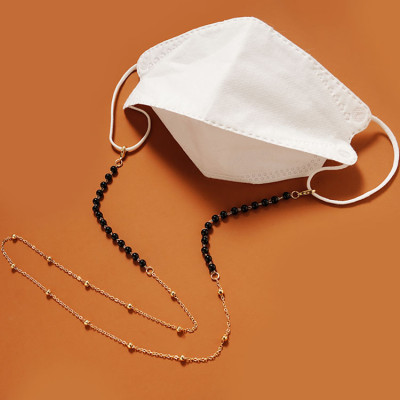 Chuỗi đeo kính ngọc trai Hàn Quốc handmade sáng tạo ins star dây buộc khẩu trang đeo tai nghe airpod sành điệu