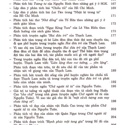 207 Đề Và Bài Văn Hay Lớp 11