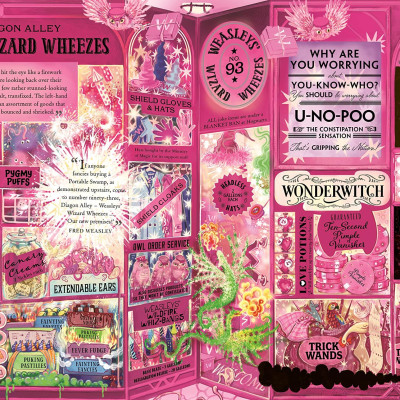 Sách ngoại văn: The Harry Potter Wizarding Almanac