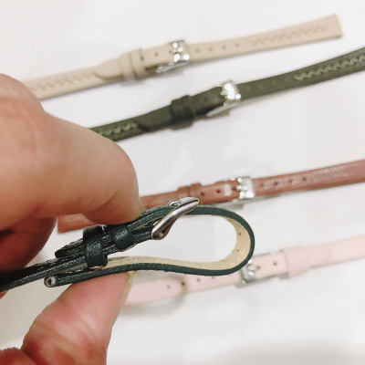 Dây Da Đồng Hồ Julius Hàn Quốc Size 10 - Chọn Màu