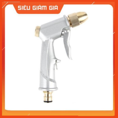 Bộ dây vòi xịt nước rửa xe, tưới cây . tăng áp 3 lần, loại 20m 206701 đầu đồng, cút, nối PE