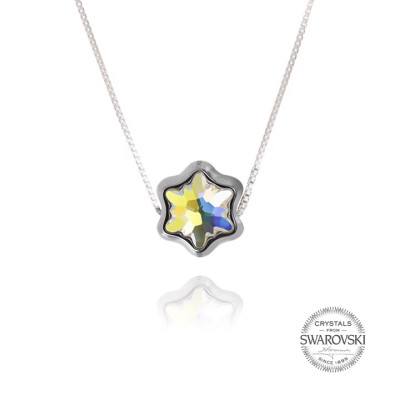 Dây Chuyền Swarovski Pha Lê Ngôi Sao May Mắn
