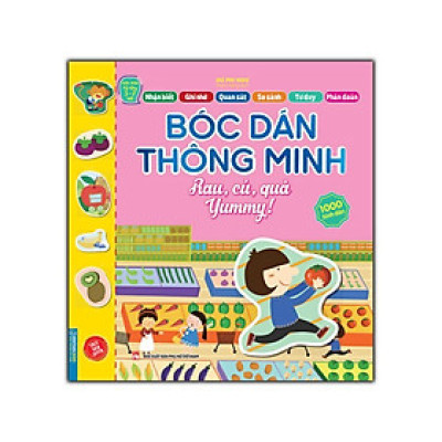 Sách - Bóc Dán Thông Minh - Công Viên Khủng Long Jura - Cho Bé 3 - 7 Tuổi - Minh Thắng