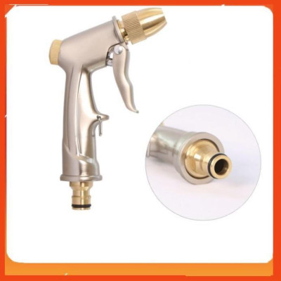 Bộ dây vòi xịt nước rửa xe, tưới cây . tăng áp 3 lần, loại 20m 206701-1 đầu đồng,cút,+ tặng đai