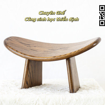 Ghế Công Sinh Học Thiền Định Gỗ Đặc Cao Cấp Nhập Khẩu – Đa Năng: Thư Giãn, Làm Việc, Đọc Sách, Tốt Cho Sức Khỏe