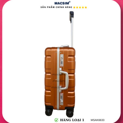 Vali cao cấp Macsim Aksen hàng loại 1 MSAK6633 cỡ 20inch màu đồng