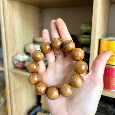 Vòng đeo tay gỗ Bách xanh - size 20li ViP - Đẳng cấp thượng lưu