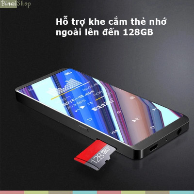 Máy Nghe Nhạc Lossless Bluetooth Ruizu D02  - Hàng Chính Hãng