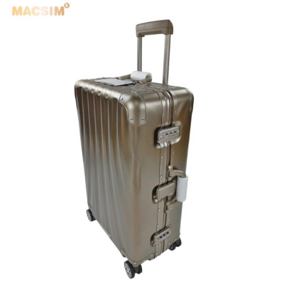 Vali hợp kim nhôm nguyên khối MS1307 Macsim cao cấp màu đen,màu bạc,màu Ti-gold cỡ 24inches