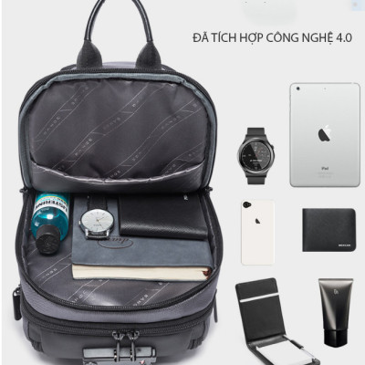 Túi đeo chéo đeo ngực nam cao cấp phong cách châu âu