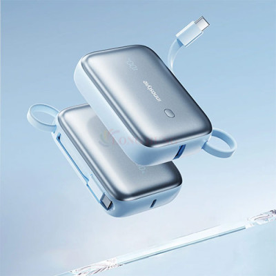 Sạc dự phòng Innostyle PowerMini II Led with USB-C Cable Output 10000mAh IP22G2 - Hàng chính hãng