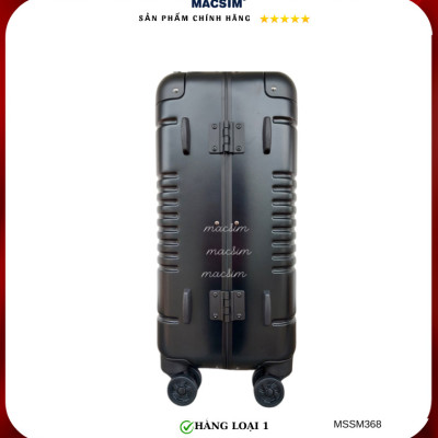 Vali cao cấp Macsim Smooire MSSM368cỡ 20 inch màu đen - Hàng loại 1