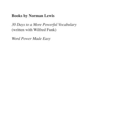 Word Power Made Easy: The Complete Handbook for Building a Superior Vocabulary
