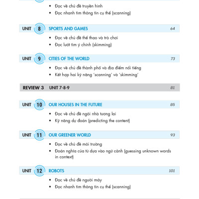 Kỹ Năng Đọc Hiểu Tiếng Anh Lớp 6_MEGABOOK