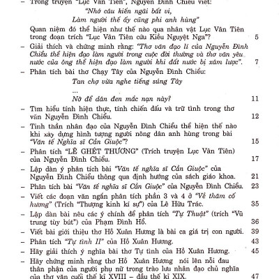 207 Đề Và Bài Văn Hay Lớp 11