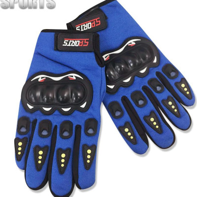 Găng tay phượt full ngón, bao tay moto kín ngón có gù bảo hộ TT07-GTF