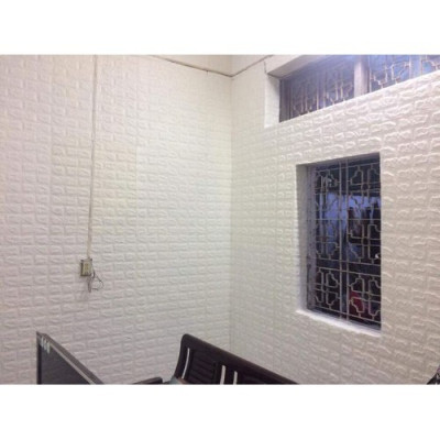 Bộ 5 Tấm Xốp Dán Tường 3D Giả Gạch Màu 70cmx77cm