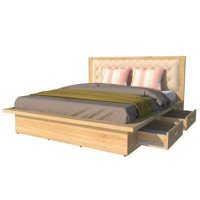 Giường ngủ 2 hộc kéo Tundo 180cm x 200cm