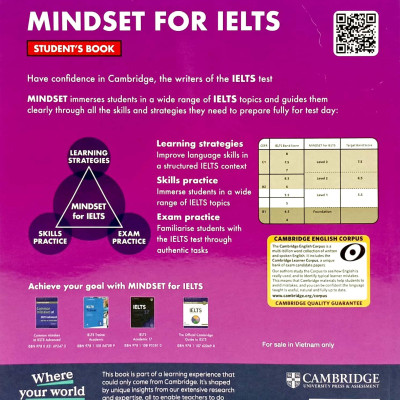 Mindset For IELTS Level 3 Student’s Book With Updated Digital Pack