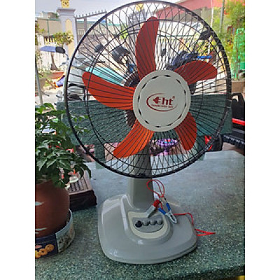 Quạt bàn Kẹp Bình 12V, Có 3 Tốc Độ Gió Khác Nhau, Loại CN B3, Cánh 30cm gió mạnh