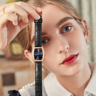 Đồng Hồ Nữ I&W Carnival 537L Chính Hãng BH 60T Chịu Nước 30m Kính Chống Xước Dây Da Cao Cấp ( Máy Quartz)