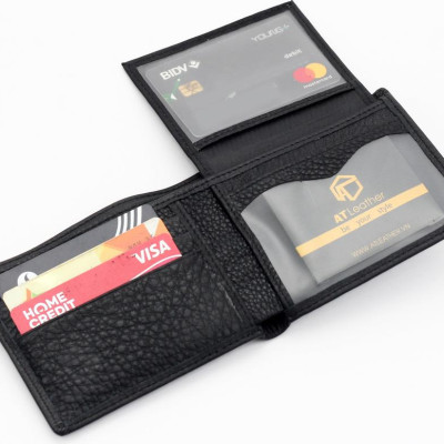 Ví nam da bò AT Leather - R02