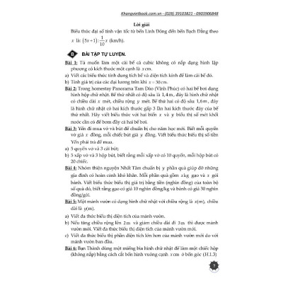 Phương Pháp Giải Các Dạng Toán Thực Tế 8 (Tài Liệu Dùng Chung Cho Các Bộ Sách) - KV