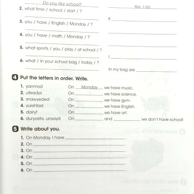 Look 3: Workbook With Online Practice