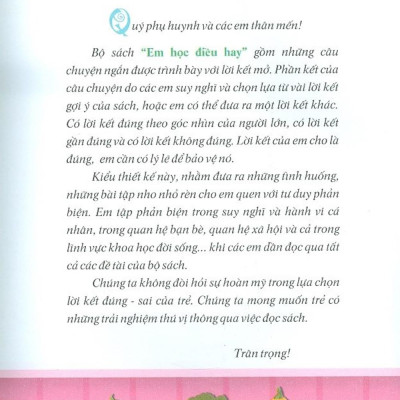 Em Học Điều Hay: Yêu Quý Bản Thân